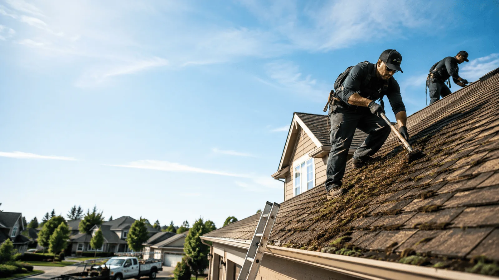 Roof Moss Removal in Saunderstown, RI near me